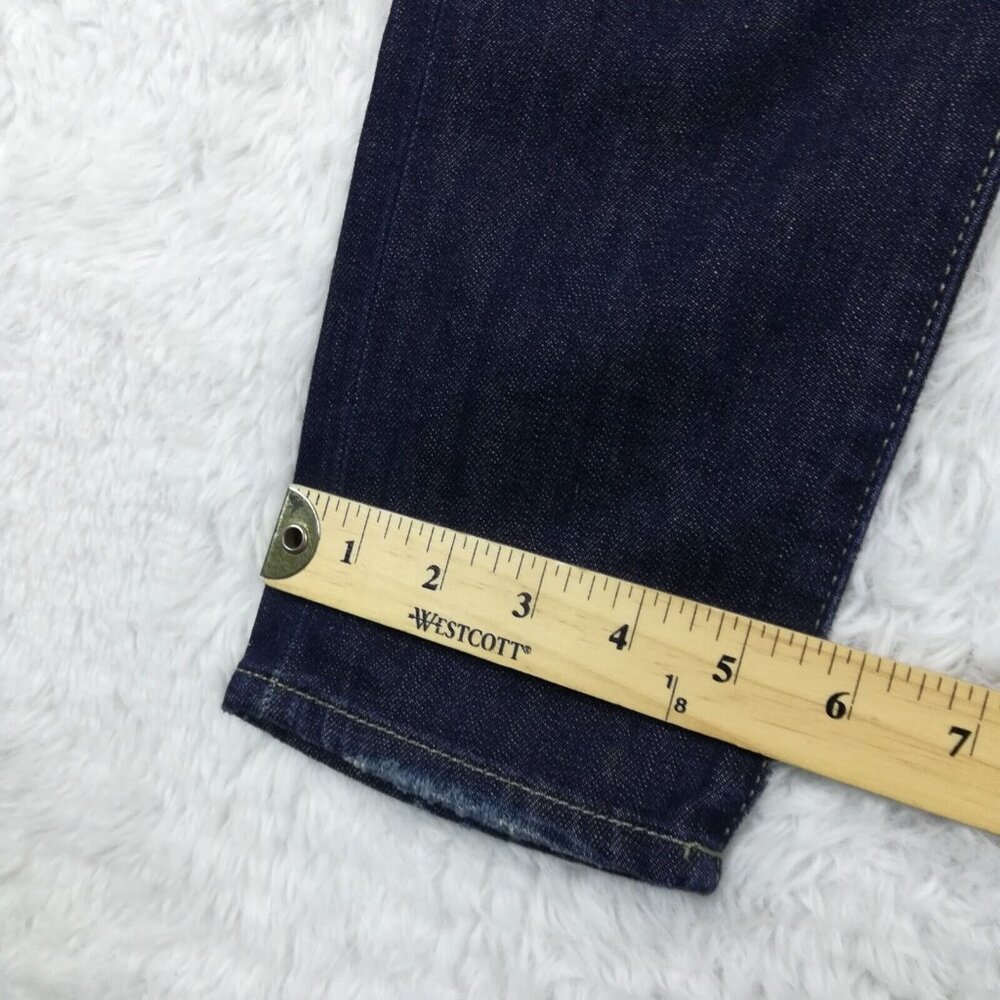 Mavi Womens Jeans Serena Super Skinny Blue Denim Dark Wash Ripped Stretch 28 - Picture 11 of 14